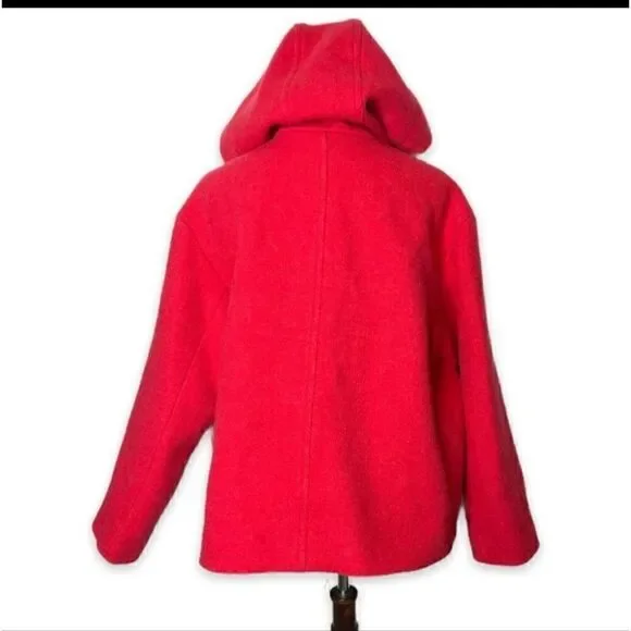 J CREW Stadium Coat Nelli Gori Italian Stadium Cloth Wool Blend